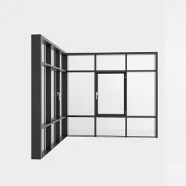 Panoramic glazing Stained glass
